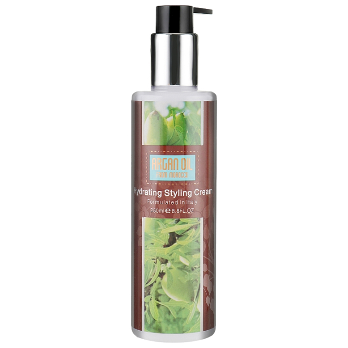 Clever Hair Cosmetics Morocco Argan Oil — зволожувальний крем для укладання волосся, 250 мл