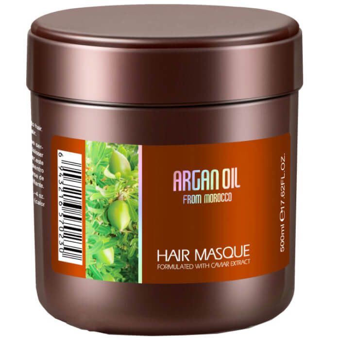 Clever Hair Cosmetics Morocco Argan Oil Mask — маска для волосся з екстрактом ікри, 500 мл