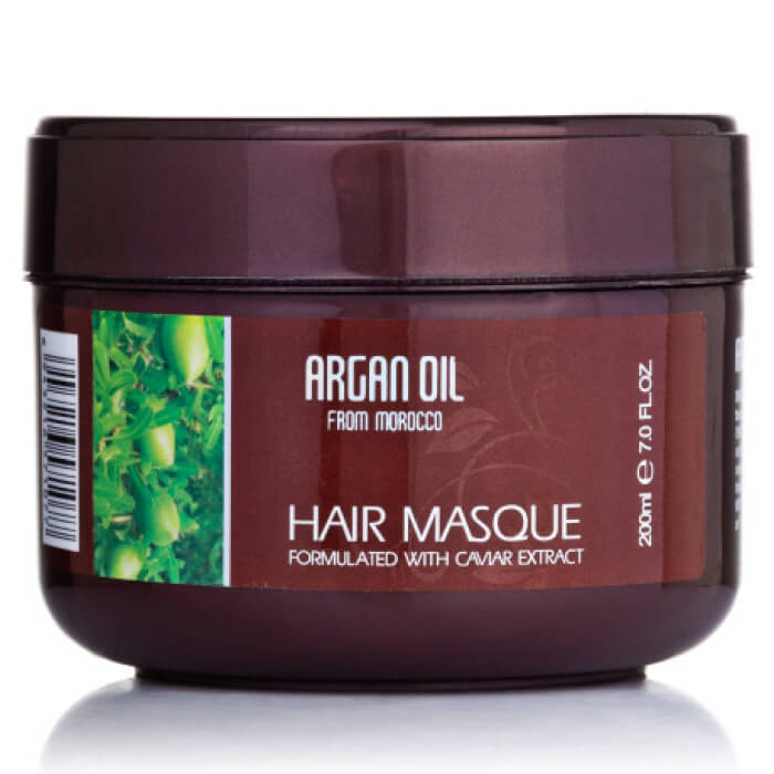 Clever Hair Cosmetics Morocco Argan Oil Mask — маска для волосся з екстрактом ікри, 200 мл