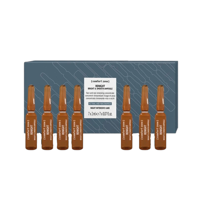 Ампули для обличчя "Сяйво і гладкість" Comfort Zone, 7x2 мл
