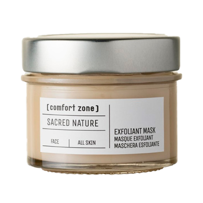 Освітлювальна маска для обличчя
Comfort Zone Sacred Nature Exfoliant Mask, 110 мл