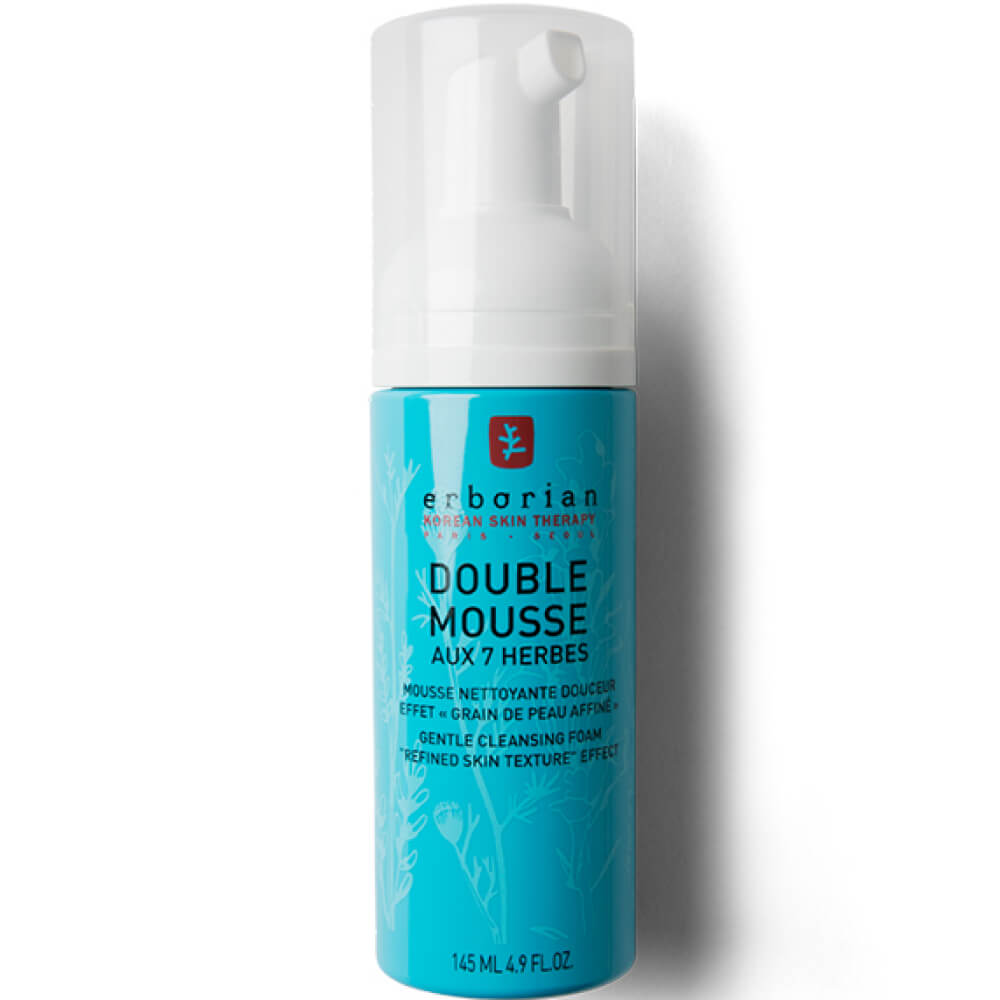 Пінка очищувальна "7 трав" Double Mousse Erborian, 145 мл