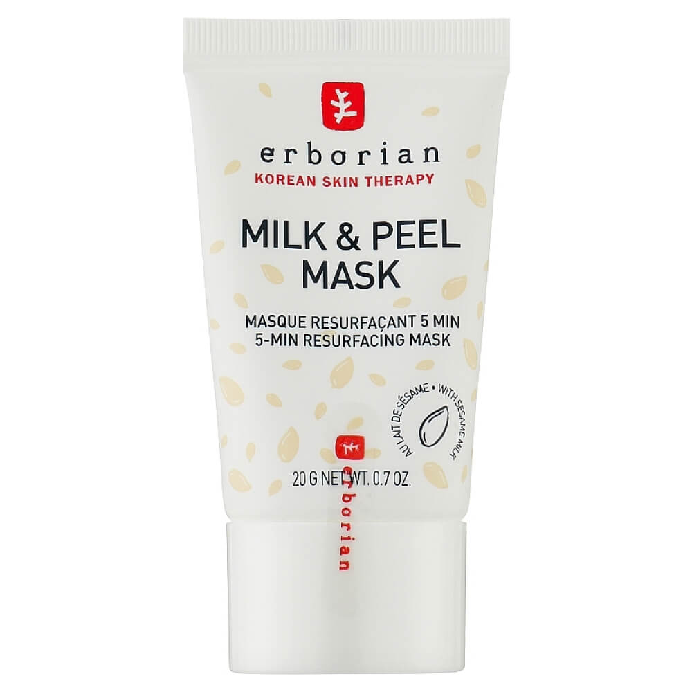 Розгладжуюча маска-пілінг для обличчя  Milk & Peel Mask Erborian, 20 мл