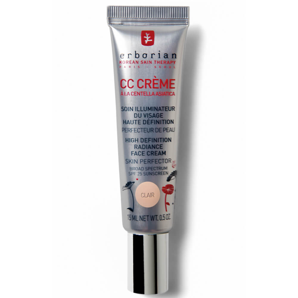 СС-крем "Контроль кольору" CC Cream Radiance Cream Skin Perfector Erborian Clair, 15 мл