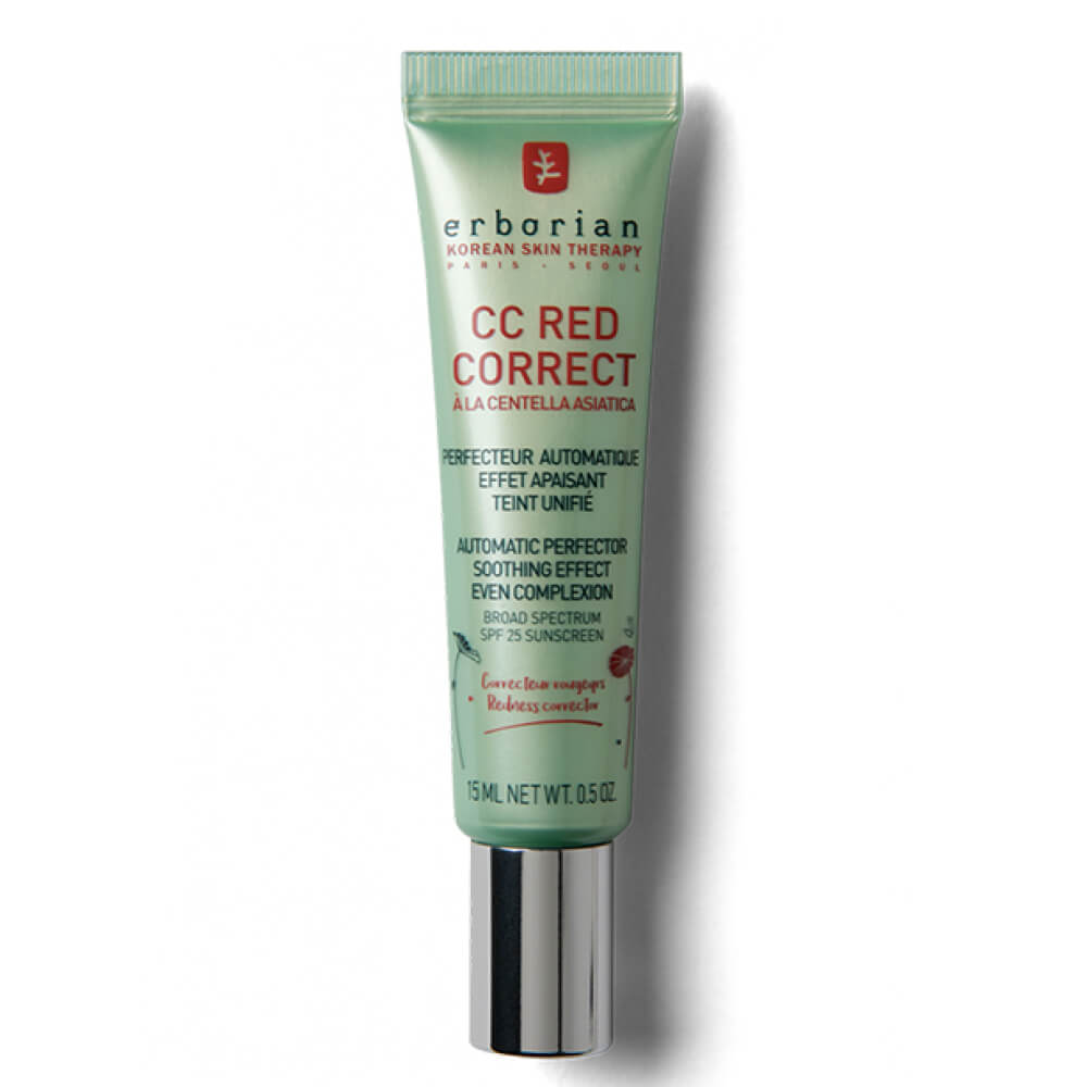 Коригуючий крем для обличчя СС Red Correct Erborian, 15 мл