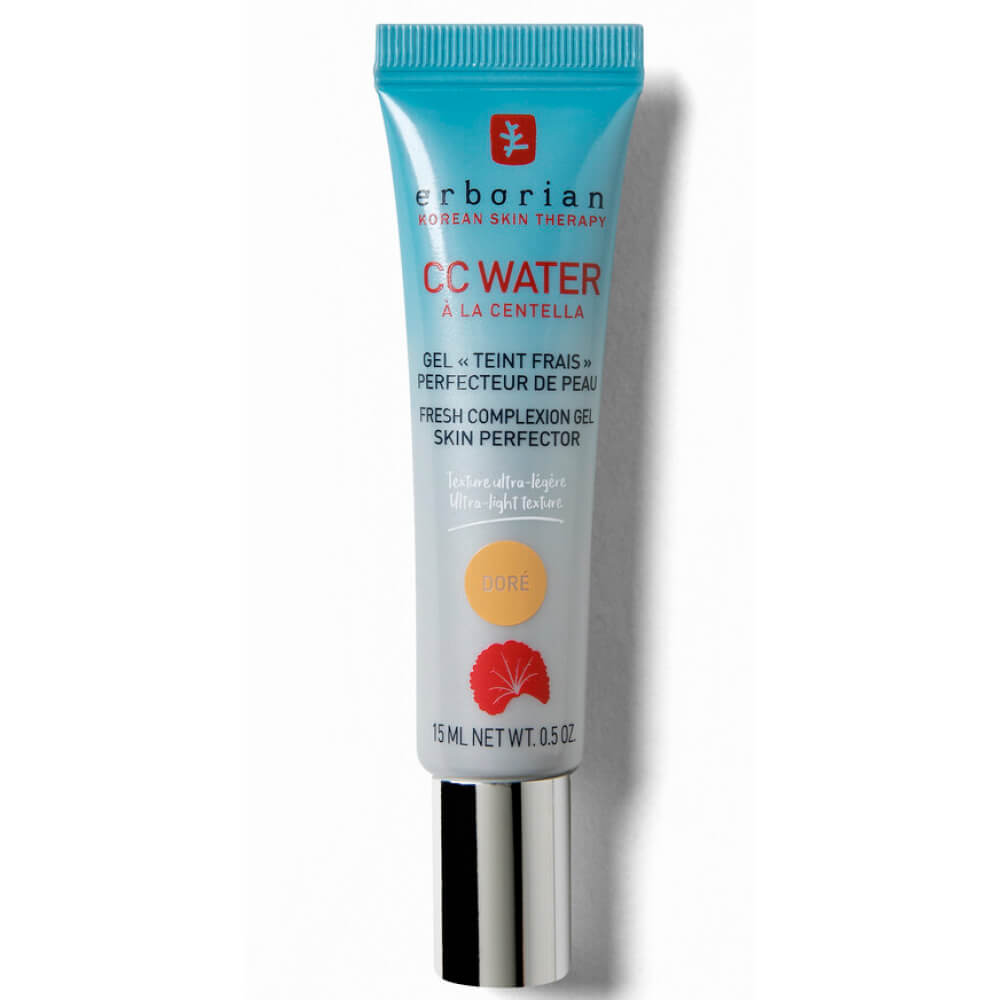 СС-крем для обличчя (міні) CC Water Erborian Dore, 15 мл