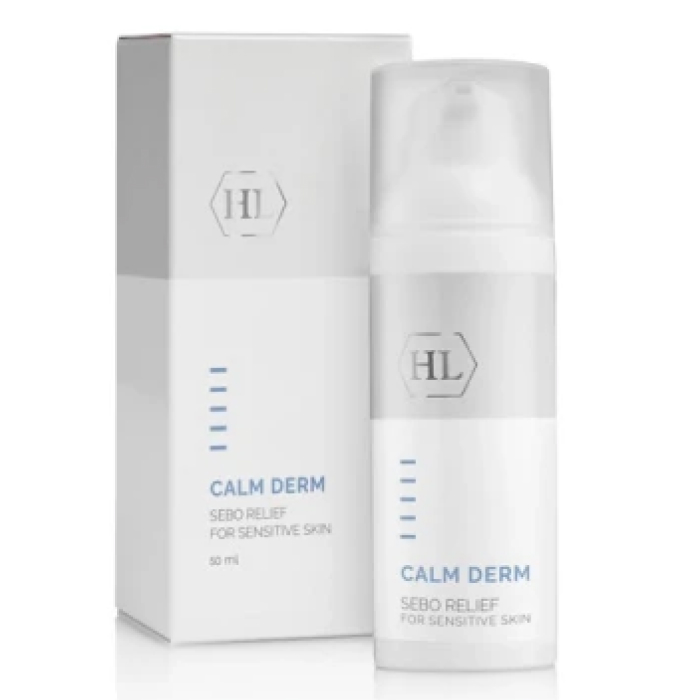 Себореліф балансуючий крем для себорейної та жирної шкіри обличчя Holy Land Cosmetics Calm Derm Sebo Relief, 5
