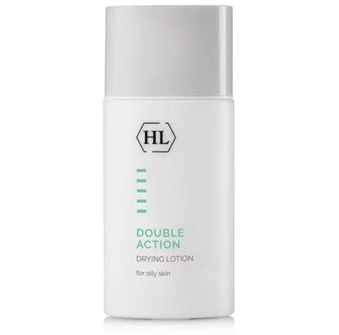 Подсушивающий лосьон с тоном Holy Land Cosmetics Double Action Demi Make-Up для жирной кожи лица, 30