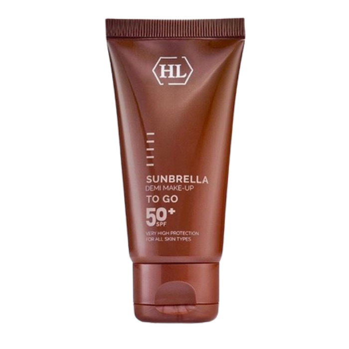 Солнцезащитный крем для лица и тела Holy Land Sunbrella Demi Make-Up SPF 50+ с тоном, 50 мл