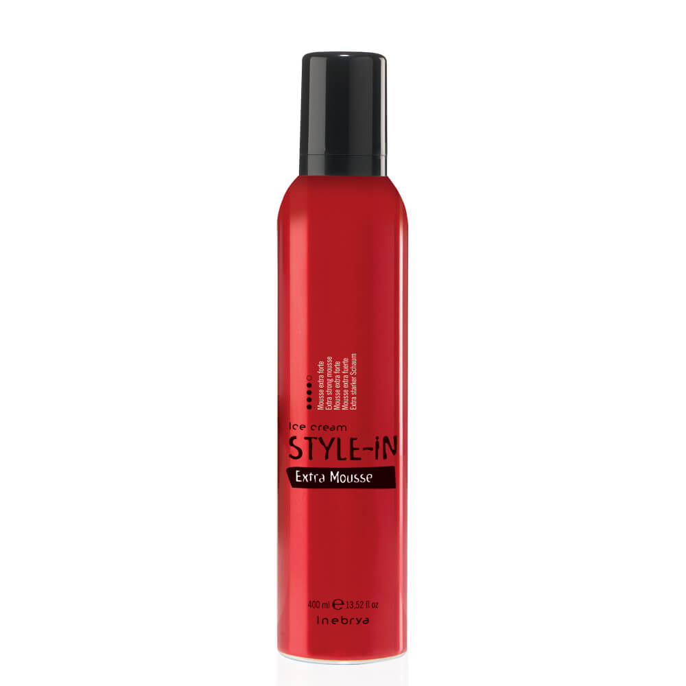 Мусс для волос экстра сильной фиксации Style-In Extra Strong Mousse Inebrya, 400  мл