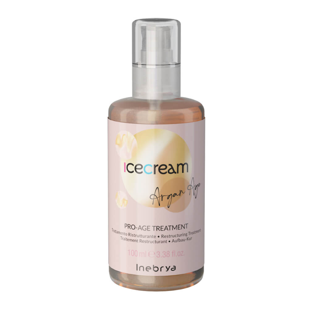 Арганова масло проти посічених кінчиків Ice Cream Pro Age Treatment Argan Oil Inebrya, 100  мл