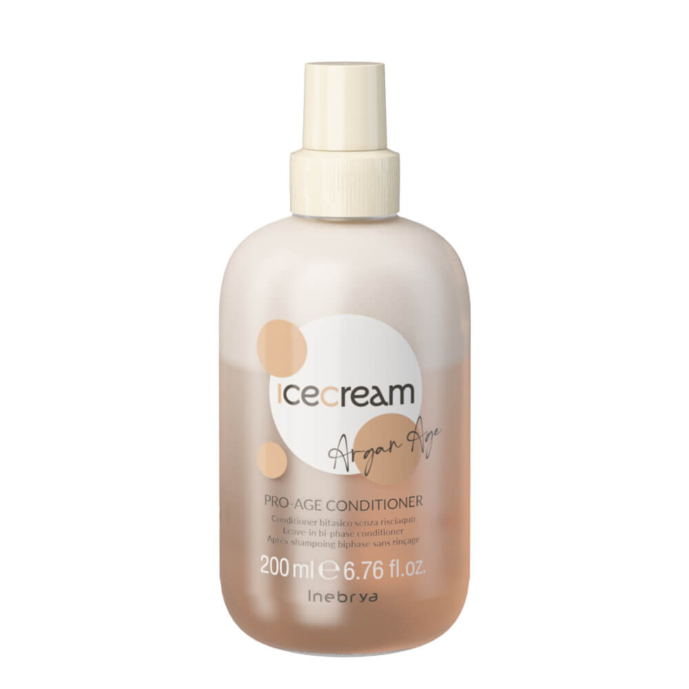 Двухфазный спрей-кондиционер с аргановым маслом Ice Cream Pro Age 2-Phase Conditioner Argan Oil Ineb