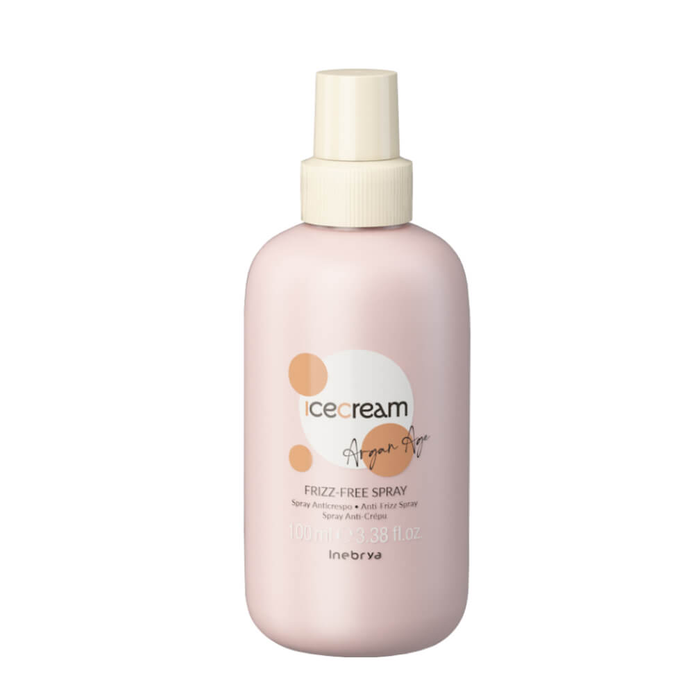 Ультралегкий спрей для всіх типів волосся Ice Cream Argan Age Frizz-Free Spray Inebrya, 100  мл