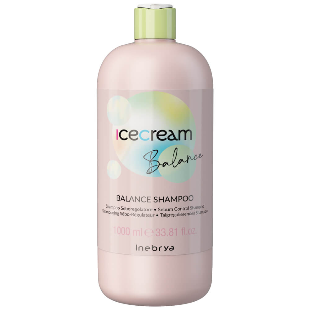 Шампунь для жирної шкіри голови Ice Cream Balance Shampoo Inebrya, 1000  мл