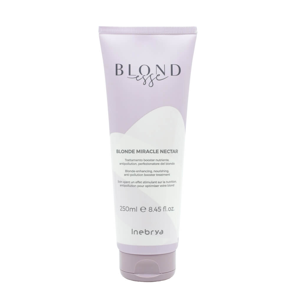 Inebrya Blondesse Blonde Miracle Nectar — интенсивная питательная маска для блонда, 250 мл