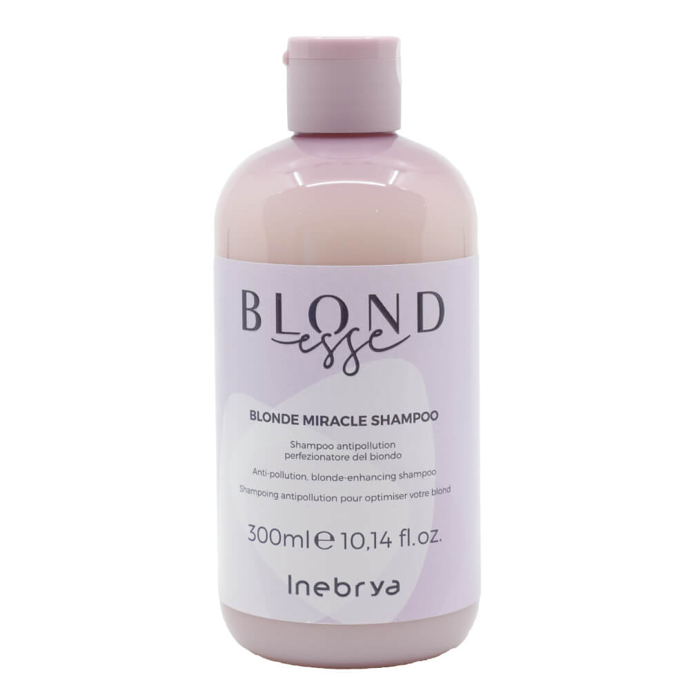 Шампунь для оттенков блонд Blondesse Blonde Miracle Shampoo Inebrya, 300  мл