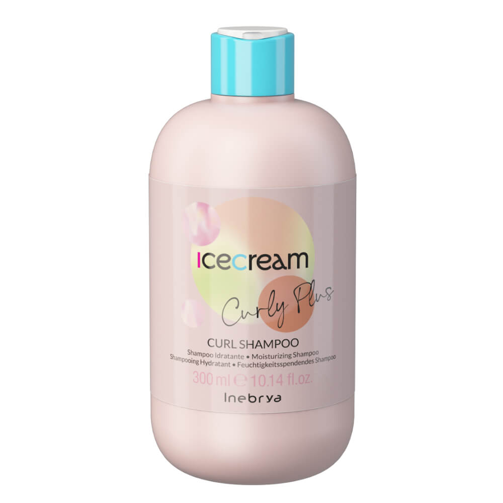 Шампунь для вьющихся волос Ice Cream Curly Plus Curl Shampoo Inebrya, 300  мл