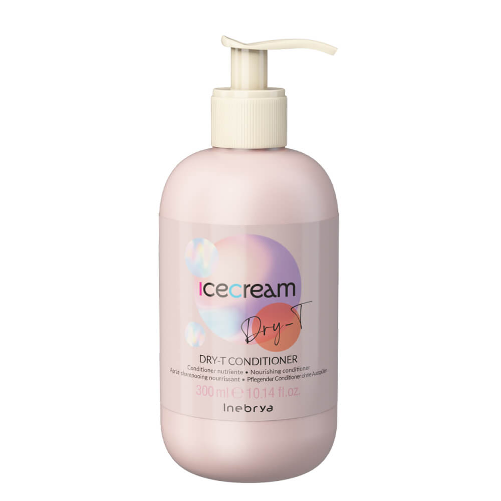 Inebrya Ice Cream Dry-T Conditioner — кондиционер для сухих волос, 300 мл
