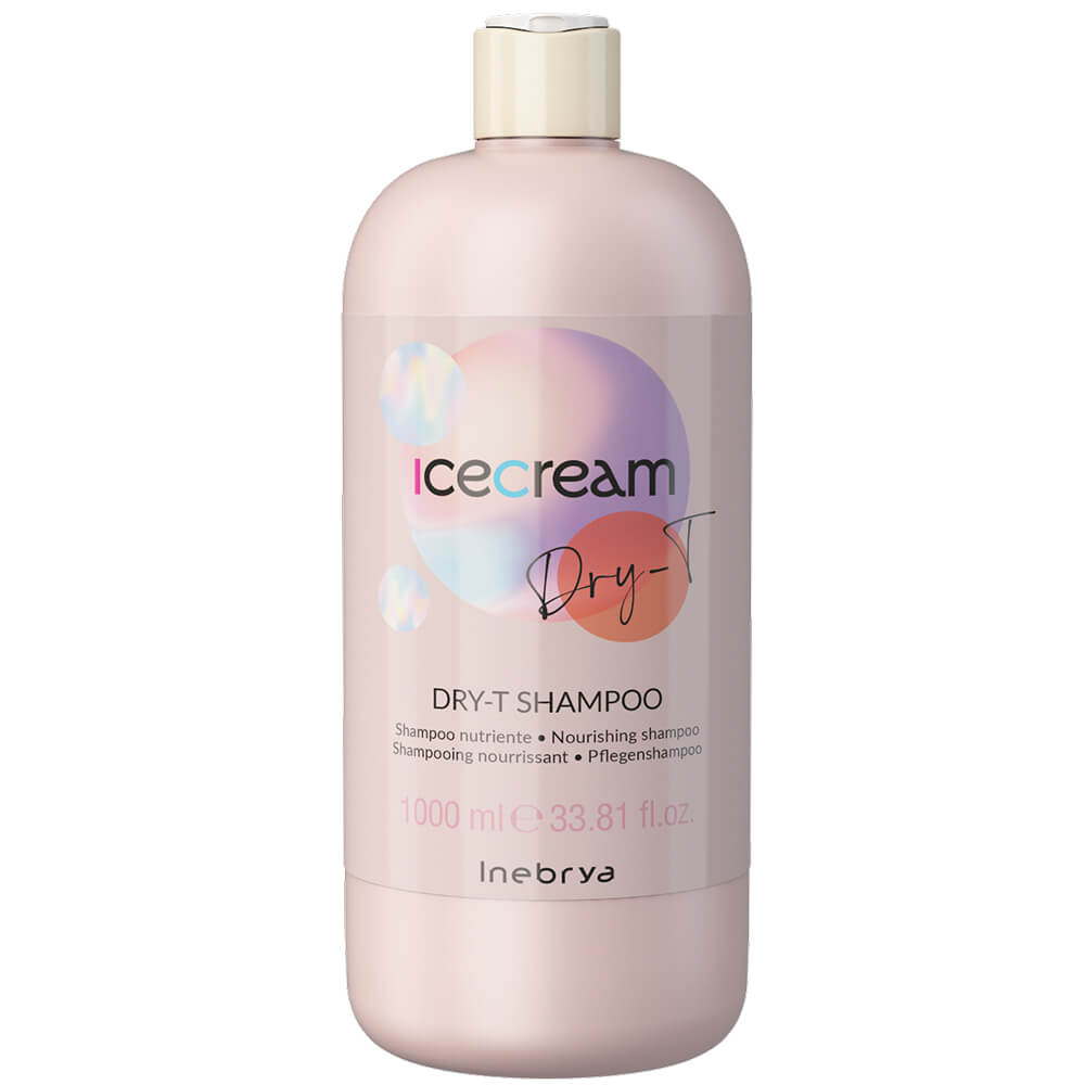 Шампунь для сухих волос Ice Cream Dry-T Shampoo Inebrya, 1000  мл