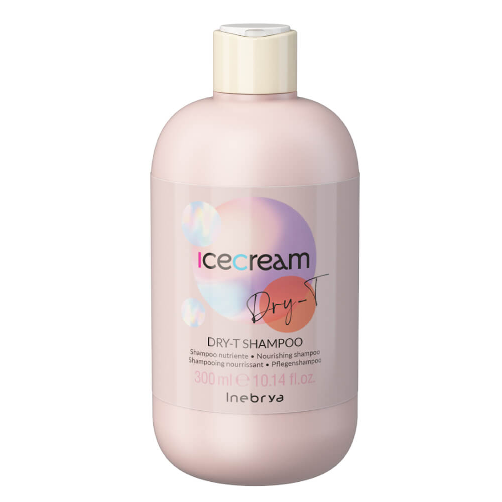 Шампунь для сухого волосся Ice Cream Dry-T Shampoo Inebrya, 300  мл