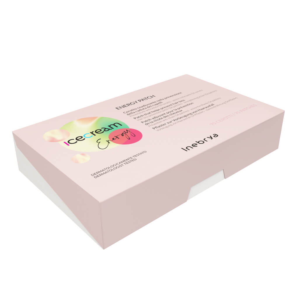 Патчи для кожи головы против выпадения волос Ice Cream Energy Patch Inebrya, 70шт