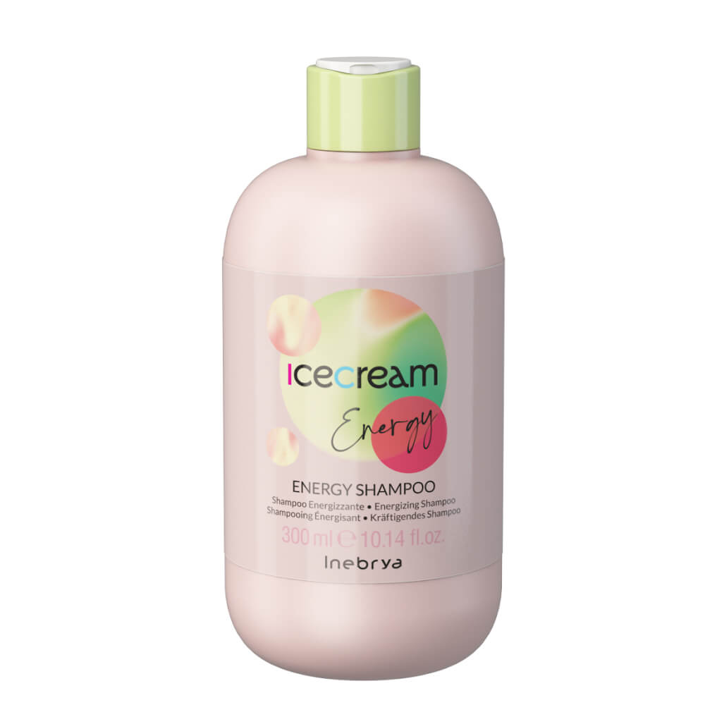 Тонизирующий шампунь против выпадения волос Ice Cream Energy Shampoo Inebrya, 300  мл