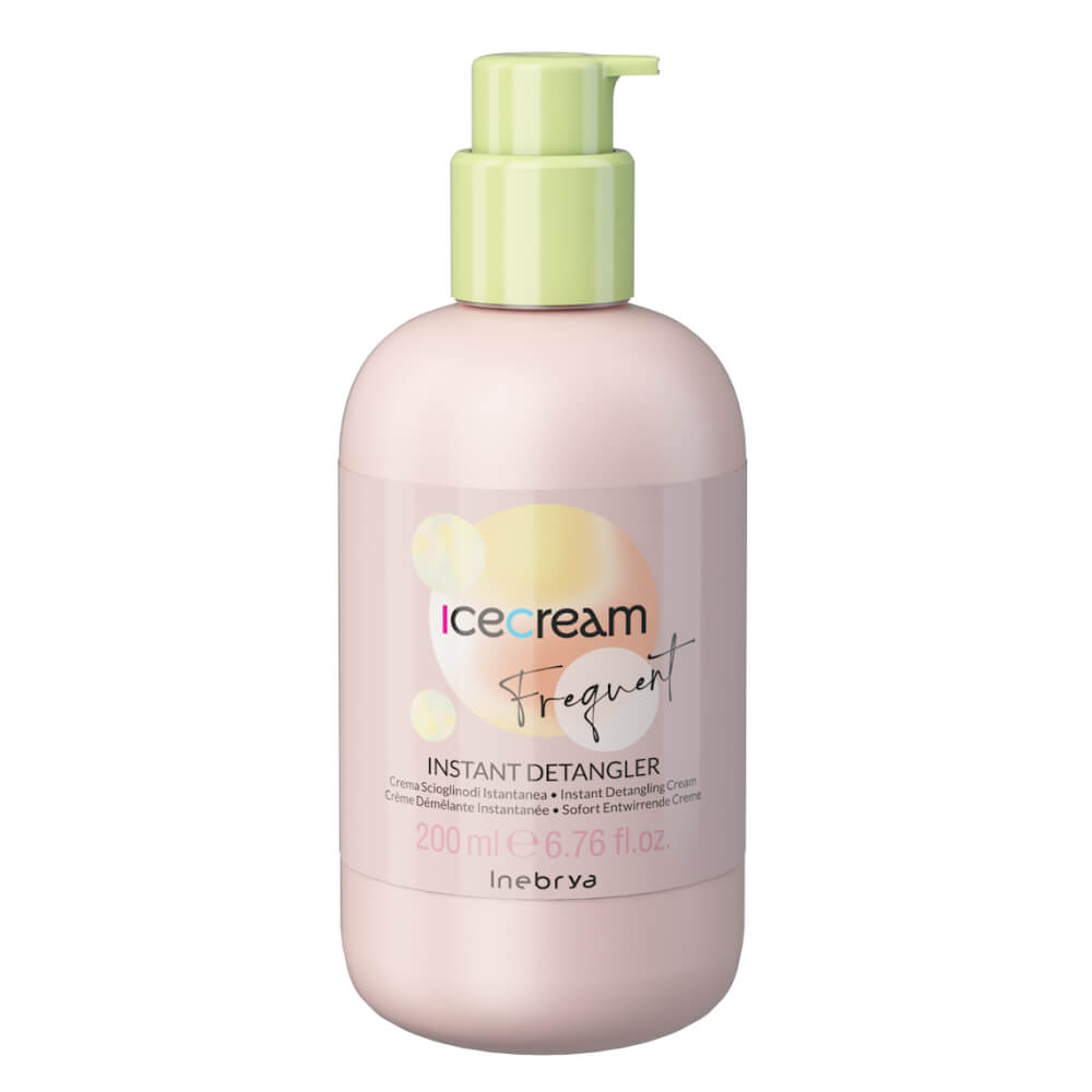 Inebrya Frequent Ice Cream Instant Detangler — несмываемый кондиционер, 200 мл