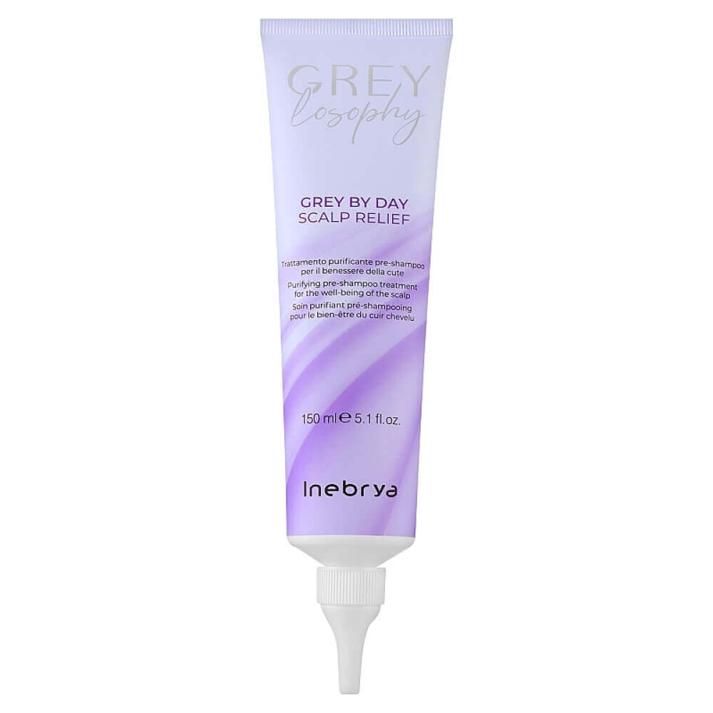 Скраб для очищення шкіри голови Grey By Day Scalp Relief Inebrya, 150  мл