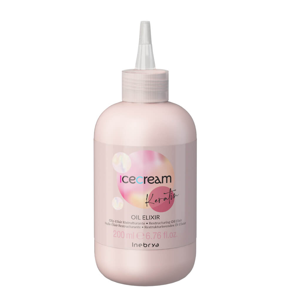 Еліксир з кератином Ice Cream Keratin Oil Elixir Inebrya, 200  мл
