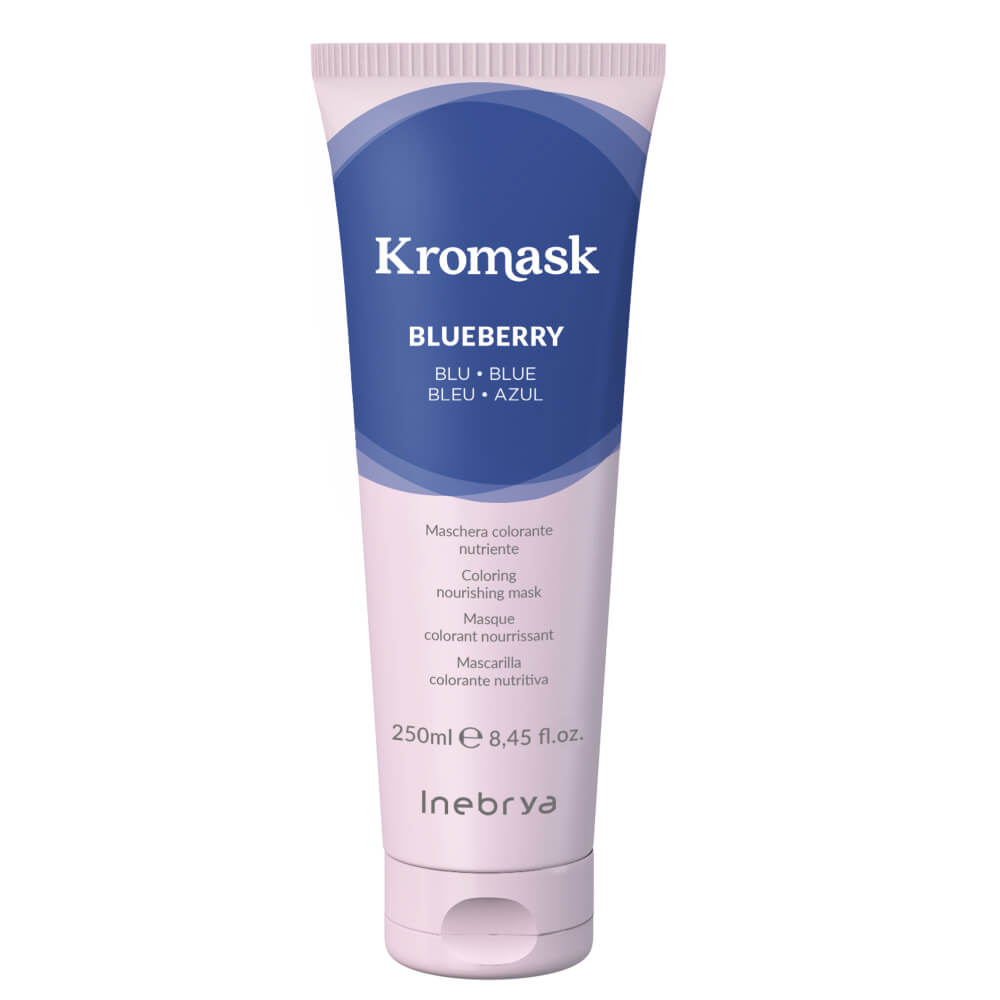 Тонувальна маска для волосся KroMask Nourishing Colour Mask Inebrya Blue, 250  мл