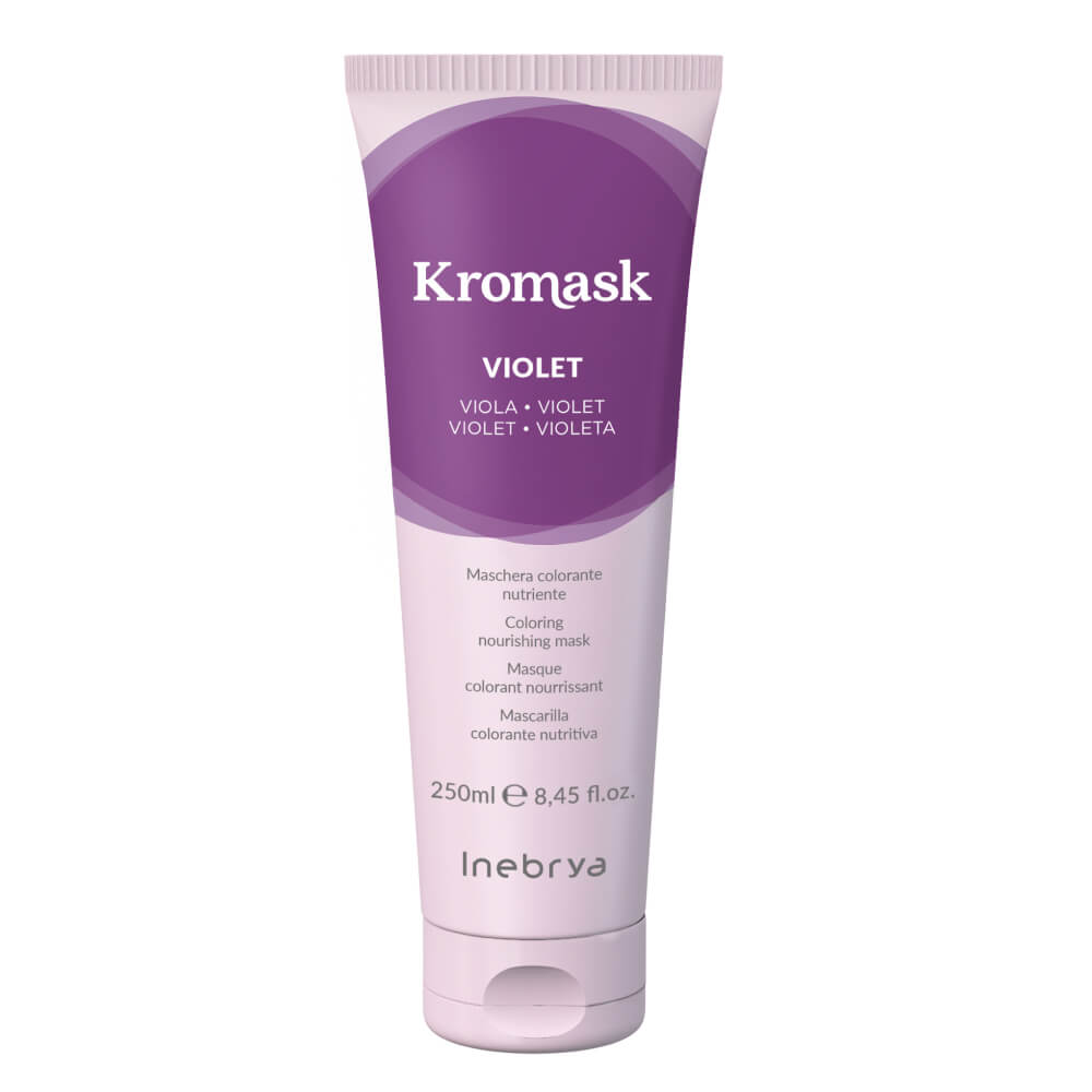 Тонирующая маска для волос KroMask Nourishing Colour Mask Inebrya Violet, 250  мл