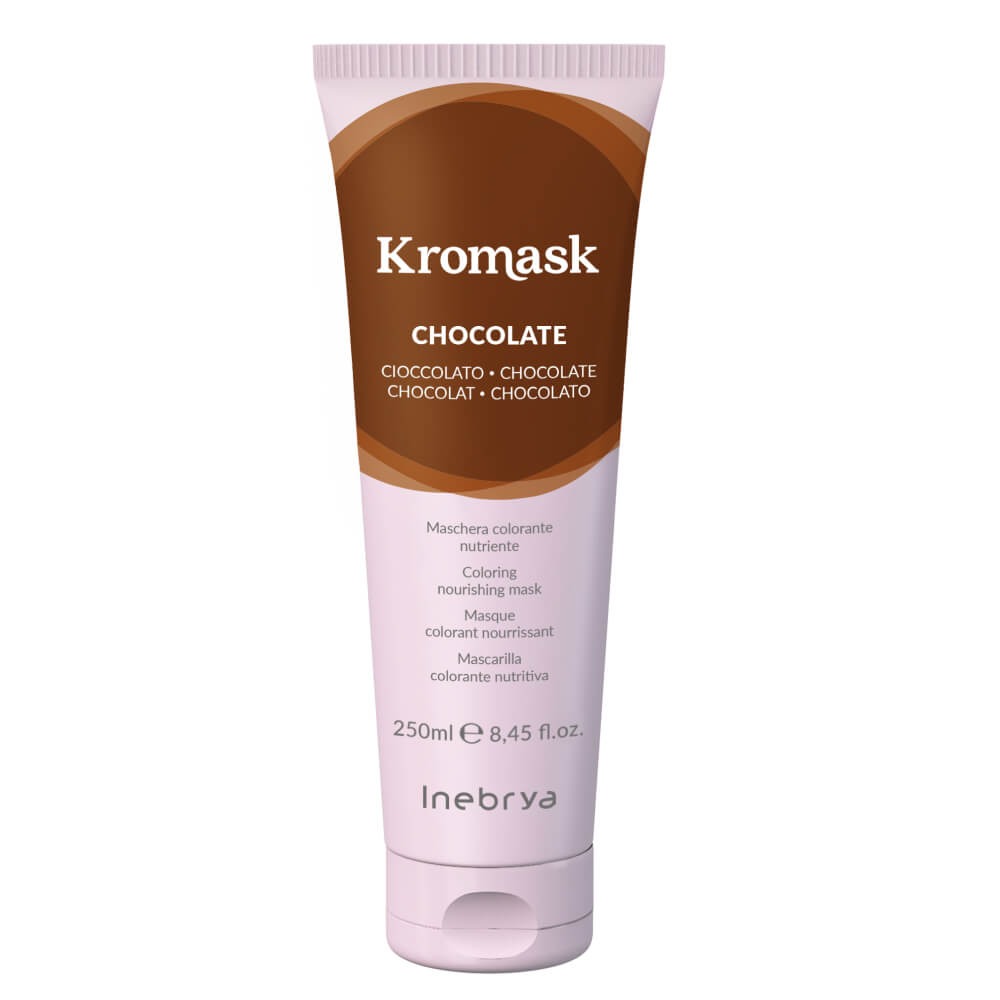 Тонирующая маска для волос KroMask Nourishing Colour Mask Inebrya Chocolate, 250  мл