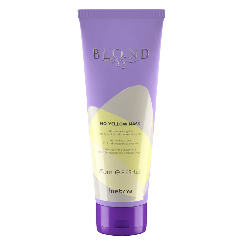 Маска для осветленных или седых волос Blondesse No-Yellow Mask Inebrya, 250  мл