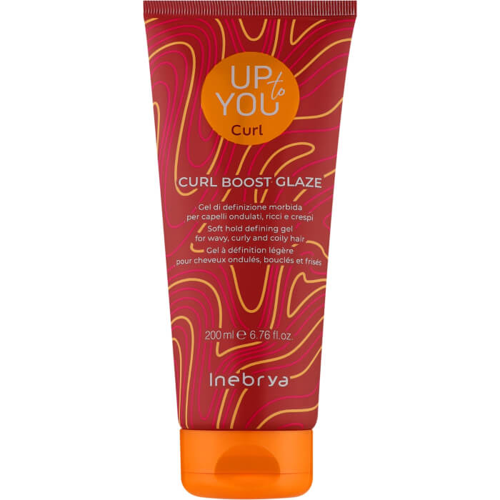 Гель для укладання кучерявого волосся   Up To You Сurl Boost Glaze Inebrya, 200 мл