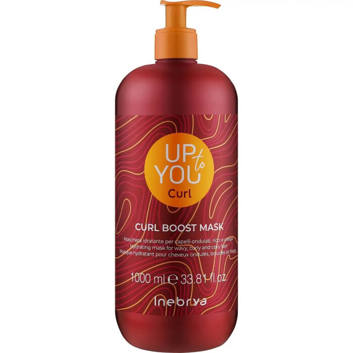 Inebrya Up To You Curl Boost Mask — маска для кучерявого волосся, 1000 мл