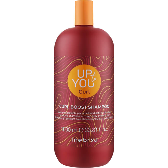 Шампунь для вьющихся волос Up To You Сurl Boost Shampoo Inebrya, 1000 мл
