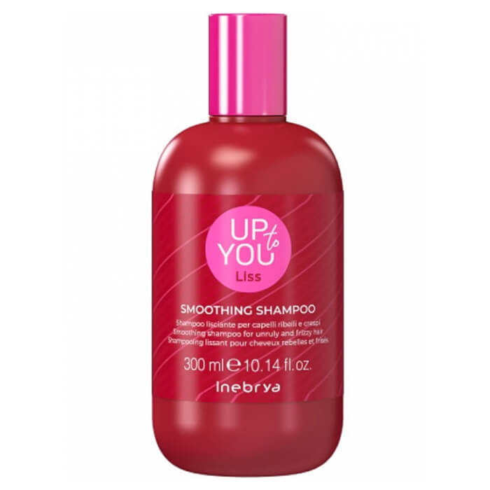 Шампунь для розгладження в’юнкого волосся  Up To You Smoothing Shampoo Inebrya, 300 мл