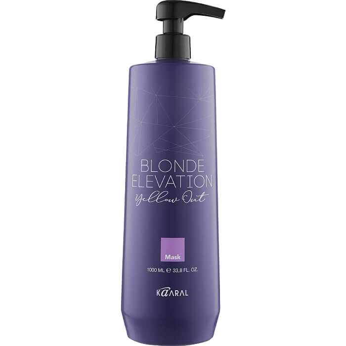 Kaaral Blonde Elevation Yellow Out — маска для освітленого волосся, 1000 мл