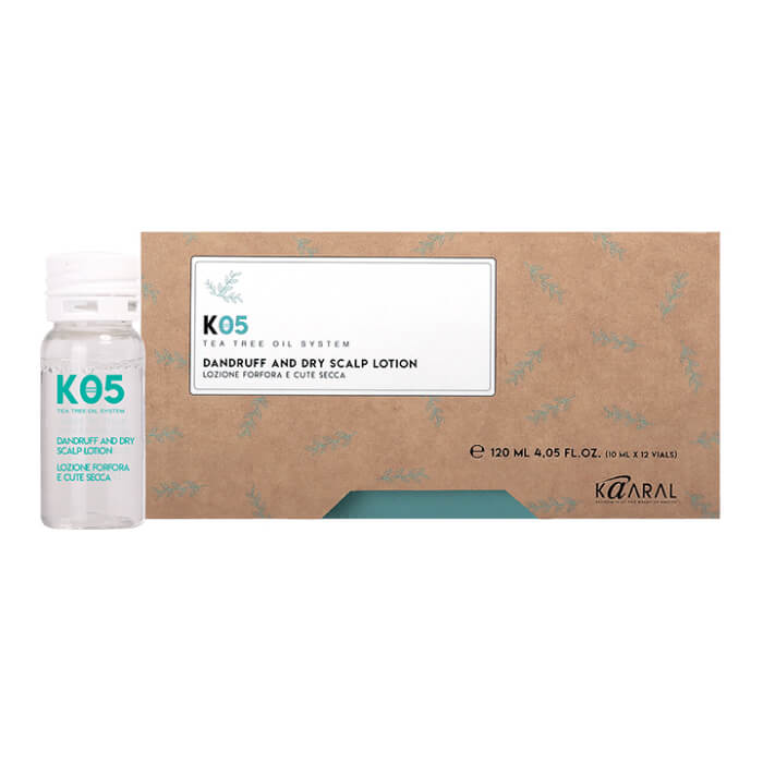 Лосьйон для волосся проти сухої лупи K05 Dandruff And Dry Sclap Lotion Kaaral, 12*10 мл