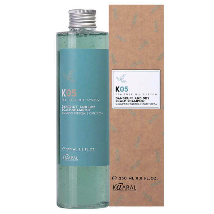 Шампунь для профилактики образования перхоти для сухой кожи головы Kaaral, 250 мл