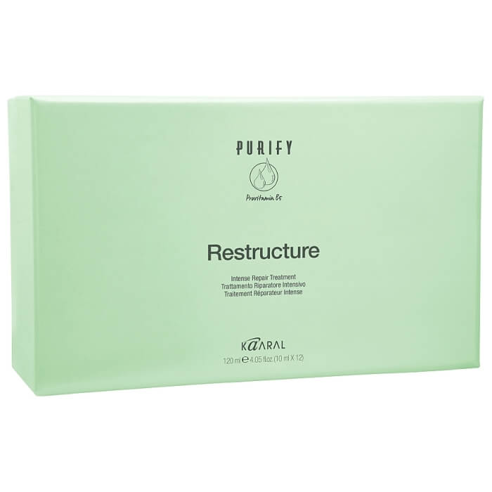 Інтенсивно-відновлюючий комплекс з провітаміном B5 Purify Restructure Kaaral, 12*10 мл