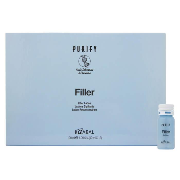 Лосьон-реконструктор с кератином и гиалуроновой кислотой Purify Filler Lotion Kaaral, 12*10 мл