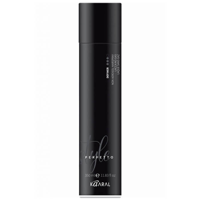 Лак без газу екстра-сильної фіксації для волосся Style Perfetto Definer Non Aerosol Hairspray Kaaral, 350 мл
