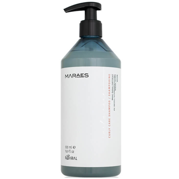 Шампунь для вьющихся волос с киноа и экстрактом золота Maraes Curly Care Shampoo Kaaral, 500 мл