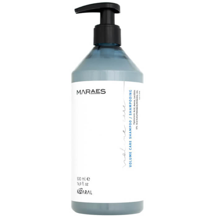 Шампунь для об'єму волосся з гіалуноновою кислотою, лецитином та вівсом Volume Care Shampoo Kaaral, 500 мл