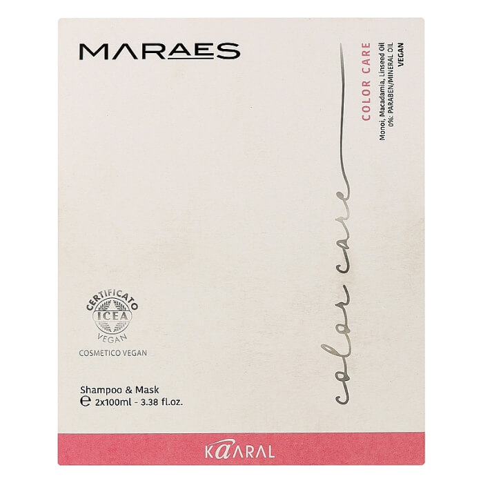 Набор для окрашенных волос Maraes Color Care Travel Kit Kaaral, shm/100 мл + mask/100 мл