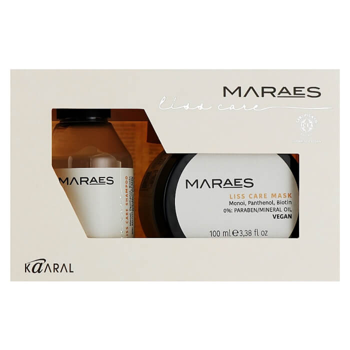 Набір Maraes Liss Care Travel Kit Kaaral, shm/100 мл + mask/100 мл