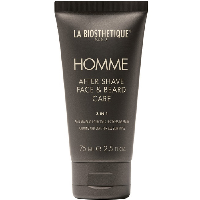 Емульсія після гоління для догляду за шкірою обличчя і бороди Homme After Shave Face & Beard Care La Biostheti