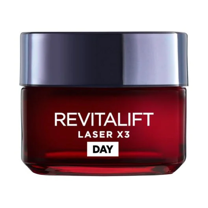 Денний антивіковий крем-догляд потрійної дії для шкіри обличчя L'Oréal Paris Revitalift, 50 мл