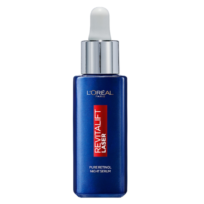 Нічна антивікова сироватка з ретинолом проти глибоких зморшок L'Oréal Paris Revitalift, 30 мл